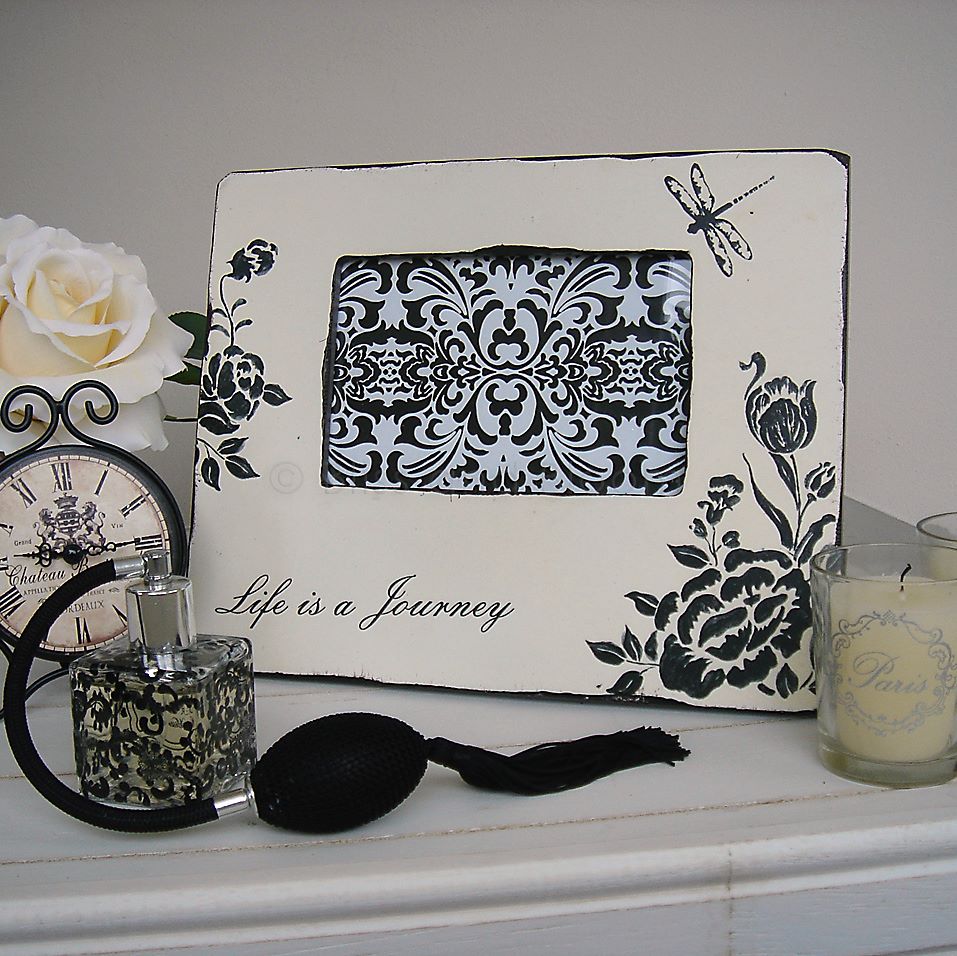'Life is a journey' photo frame Bliss and Bloom